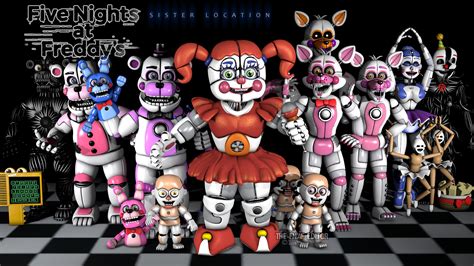 fnaf sl characters